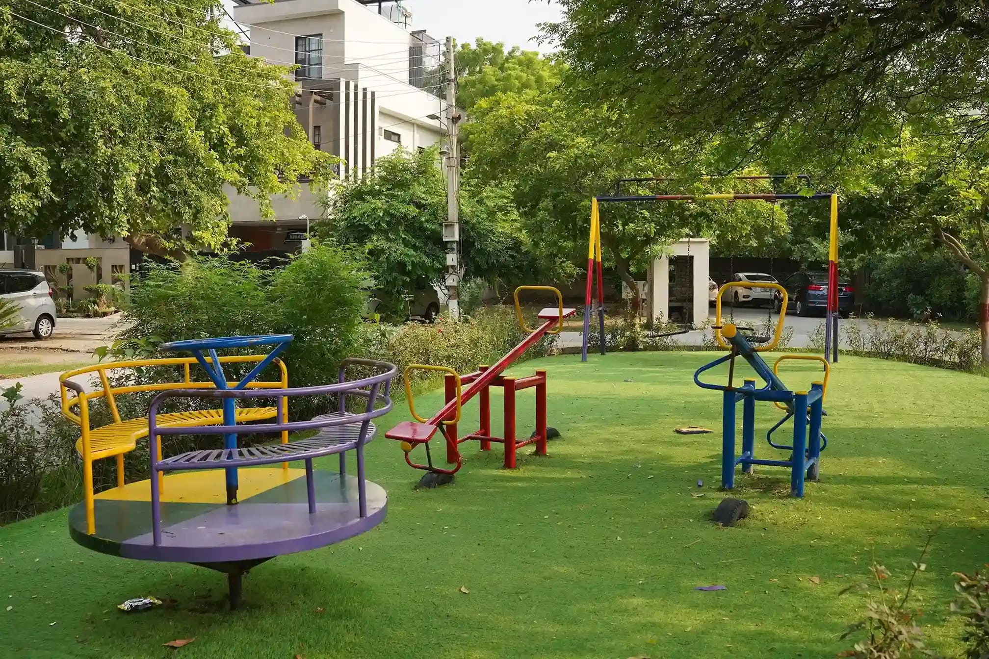 Children play area