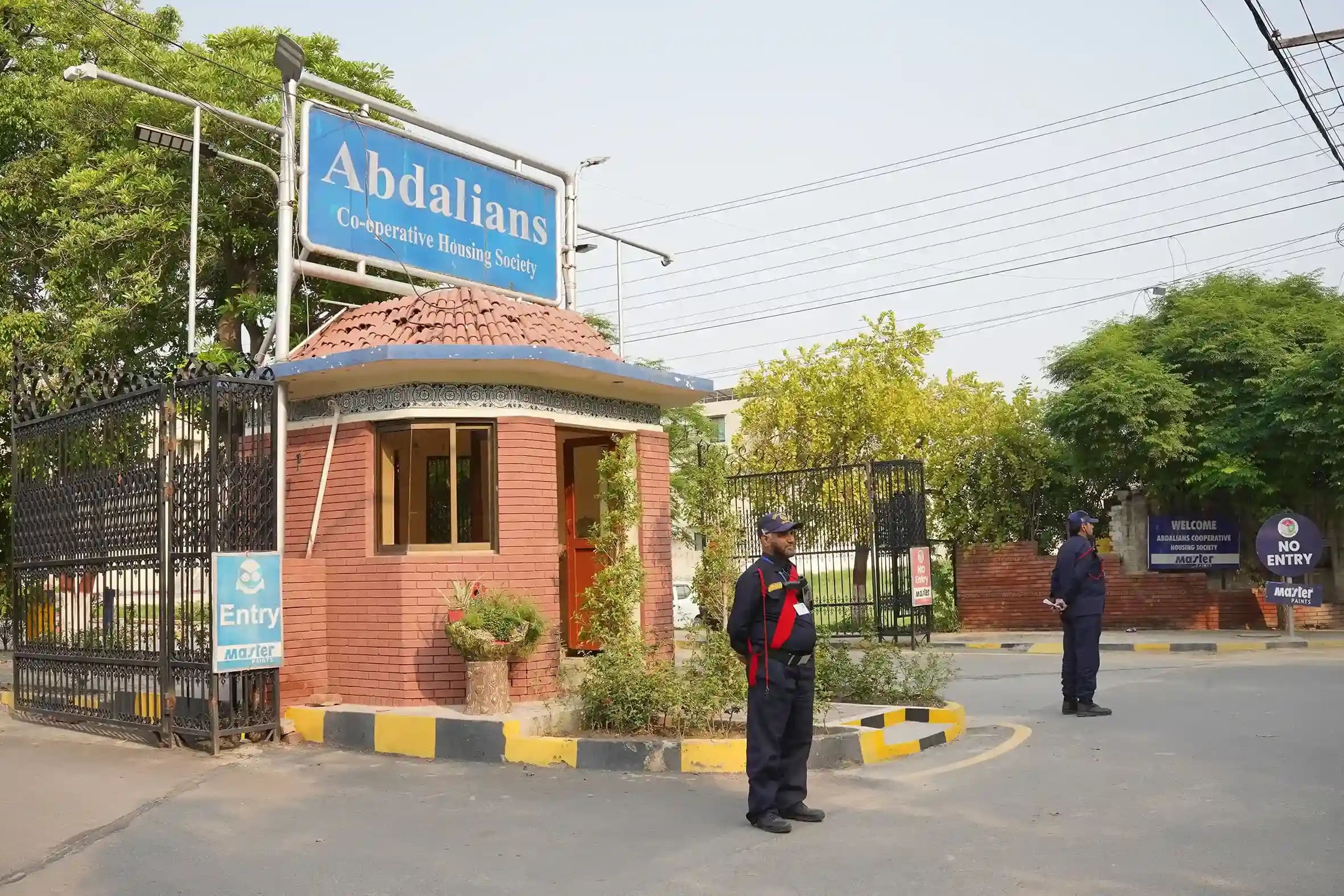 Society entrance